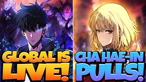 GLOBAL IS HERE LIVE FREE 2 PLAY REROLL 100 PULLS FOR WAIFU CHA HAE