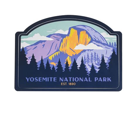 Yosemite National Park Sticker – Sendero Provisions Co.