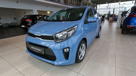 Kia Picanto My2022 Msmart Alice Blue Interiorandexteriorandzegary 4k Youtube