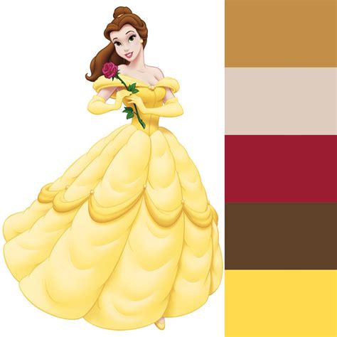 The Color Analysis Of Disney Princesses Rm Style