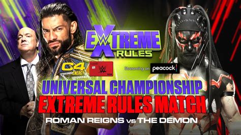 Extreme Rules 2021 Results Live Updates Match Card And Surprises