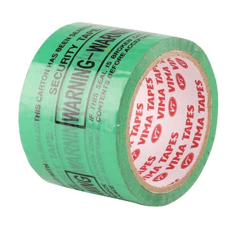 Orange Self Adhesive Warning Printed Tapes At Rs Piece In