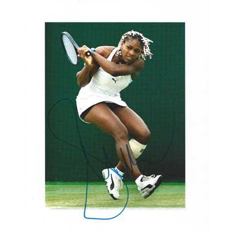 Serena WILLIAMS Autograph