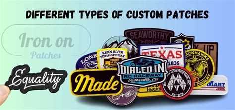 What Do You Know About The Different Types Of Custom Patches