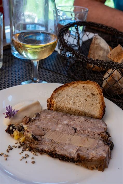 Terrine Foie Gras Fat Liver Specialty Food Product Made Of Liver Of A