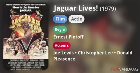 Jaguar Lives Film 1979 FilmVandaag Nl