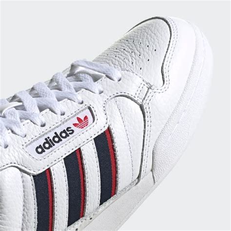 Adidas Continental Stripes Shoes White Adidas Uk