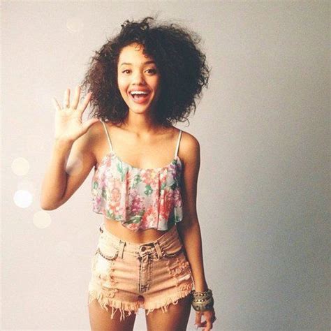 Kiersey Clemons Tumblr Kiersey Clemons Natural Hair Styles Curly