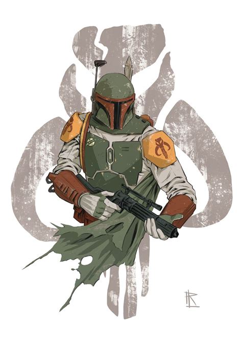 Boba Fett On Behance Star Wars Poster Boba Fett Art Star Wars Art