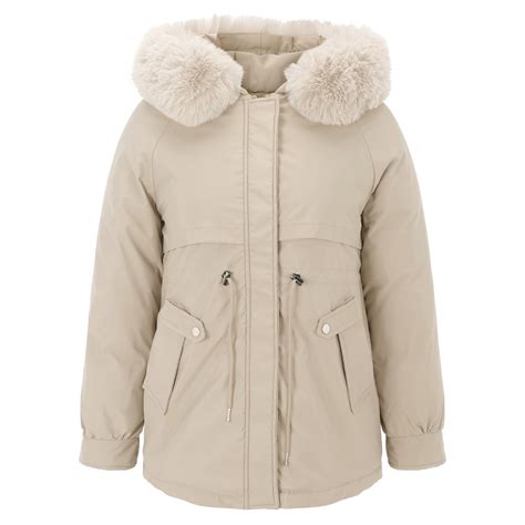 Aayomet Women's Puffer Jacket Lightweight Water-Resistant Sherpa-Lined ...