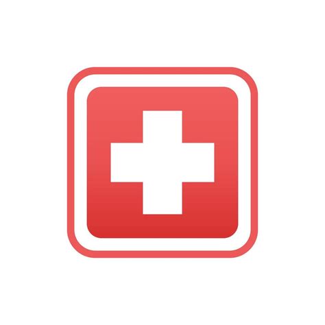 Red Cross Clinic Icon 8518609 Vector Art at Vecteezy