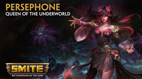 Smite God Reveal Persephone Queen Of The Underworld Youtube