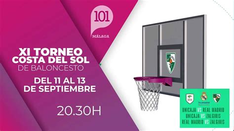 Unicaja Vs Real Madrid Xi Torneo Costa Del Sol Baloncesto Antequera