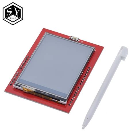 M Dulo Lcd Tft Para Arduino Pantalla T Ctil De Pulgadas Para Placa