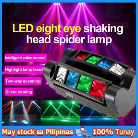 Led Party Light Spot Light Laser Stage Light Eye Spider Light Dj