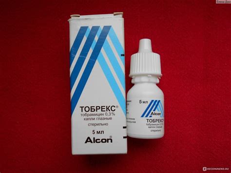 Капли для глаз Alcon Тобрекс - «Тобрекс нам помог, но не избавил ...
