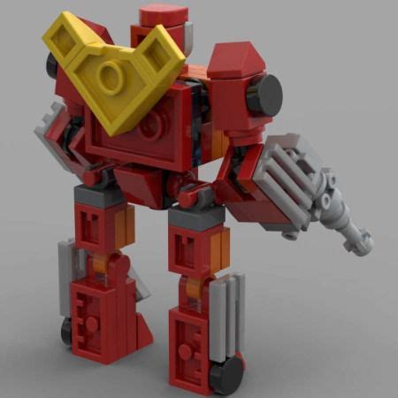 LEGO MOC Transformers Hot Rod By Legorainbows Rebrickable Build With LEGO