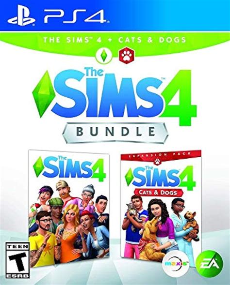 The Sims 4 Plus Cats And Dogs Bundle For PlayStation 4 PS4 PS5