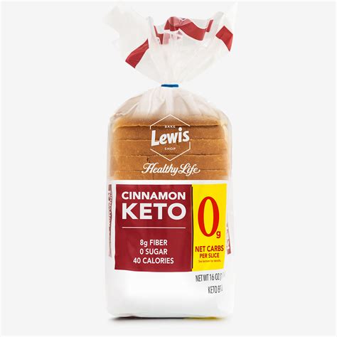 Healthy Life Cinnamon Keto Bread Lewis Bake Shop