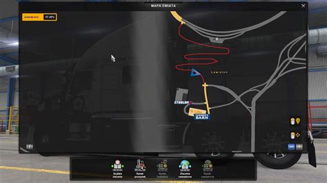 Карта штатов american truck simulator