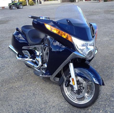 Buy 2011 Victory Vision Tour Abs Custom Blue Chrome And On 2040 Motos