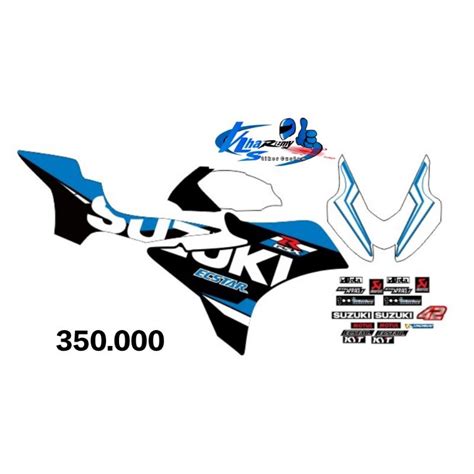 Jual Decal Stiker Gsx R Custom Striping Gsx Full Body Decal Gsx