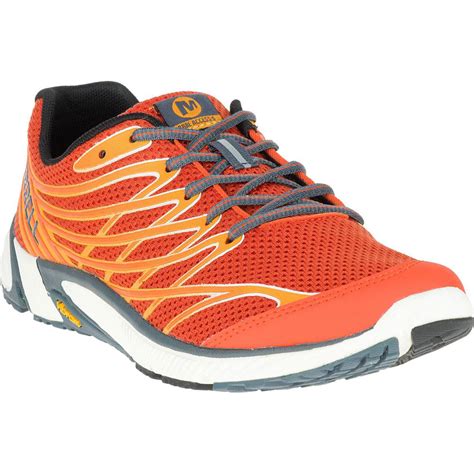 Merrell Bare Access 4 Mens Orange Trail Running Sports Shoes Trainers Pumps Ebay