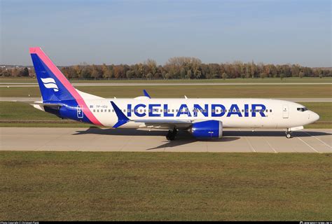 TF ICU Icelandair Boeing 737 8 MAX Photo By Christoph Plank ID