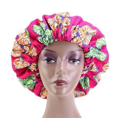 Kente African Print Satin Bonnets Ankara Satin Bonnet Satin Etsy