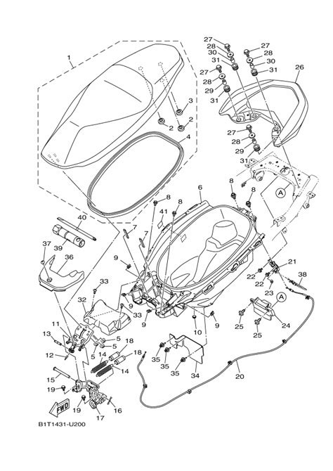 Moto Th Yamaha Nmax Connected Parts Seat