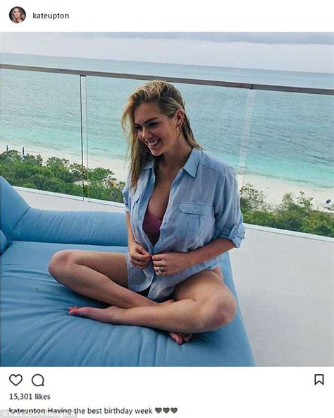 Kate Upton Goes Topless In Risque Snap As She Put On Birthday Suit To