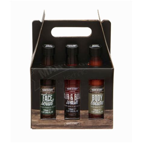 Man Stuff Ultimate Festive Pack Bath Body Toiletry Gift Set For Men