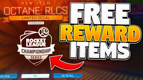 How To Get Free Rlcs Fan Reward Drops On Rocket League In Youtube