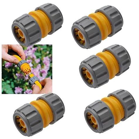 5 X Hozelock Hose Repair Connector Join 2100 125mm Diy At Bandq