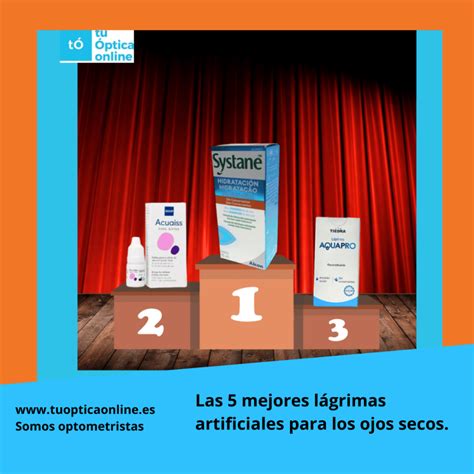 Las 5 mejores lágrimas artificiales para los ojos secos