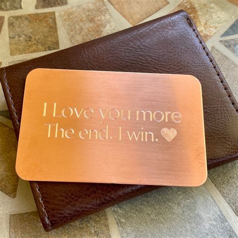 Copper Wallet Insert - Etsy