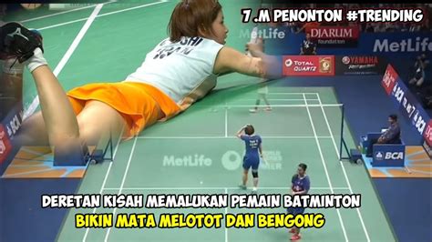 Deretan Kisah Memalukan Yang Tak Bisa Dihindari Pemain Batminton