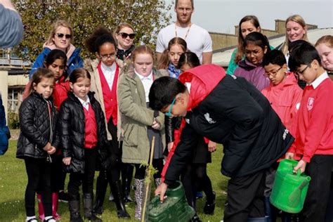 Tree Appeal planting day at Cedars Manor School, Harrow