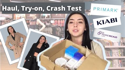 TRY ON HAUL CRASH TEST Shopping Primark Kiabi Dr Pierre Ricaud