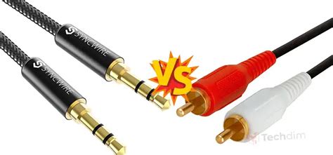 Aux Vs Rca What’s The Difference Between Them Techdim