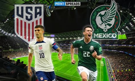 USA Vs Mexico Final Odds USA Mount Late Comeback PS