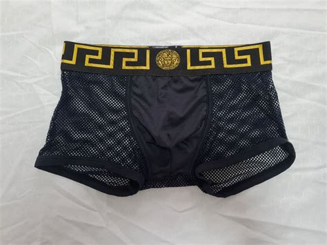 Pietro X Versace Boxer Mesh Mens Fashion Bottoms New Underwear On