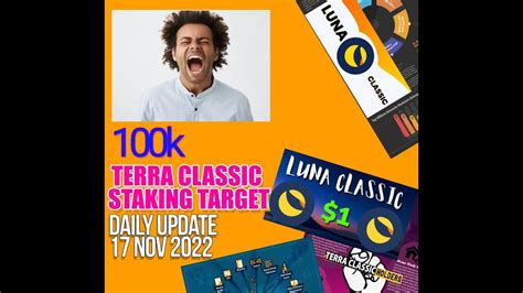 Terra Luna Classic Today Stakinglunc Day Million Staking Terra