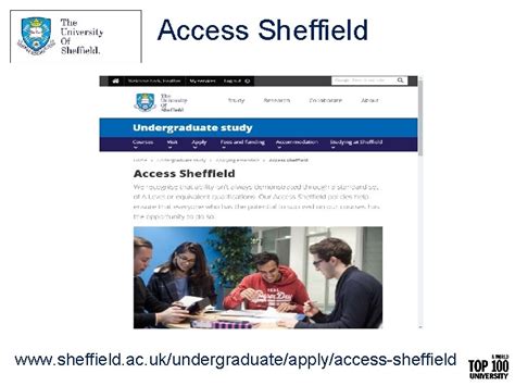 The University Of Sheffield Admissions Access Heather Macleod