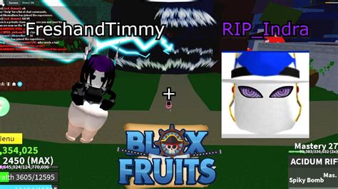 So I Bounty Hunted With A Blox Fruits Admin Youtube