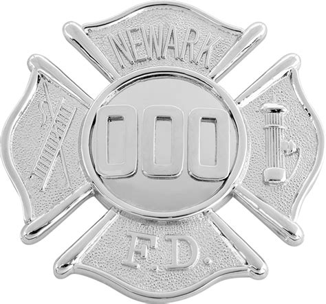 Newark Fire Department Badge And Wallet