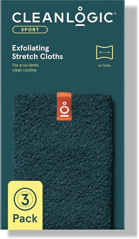 Amazon Cleanlogic Body Exfoliating Cloth Stretchy Sport