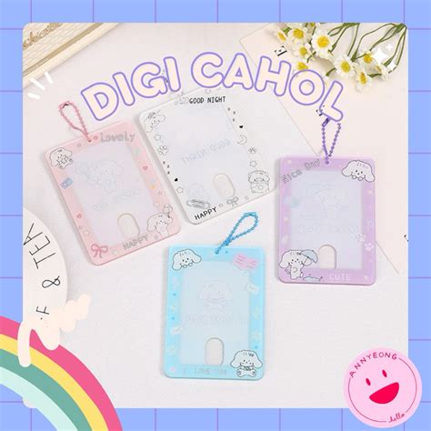 Jual Ready Stock Digi Photocard Holder Kpop Transparent Clear Acrylic