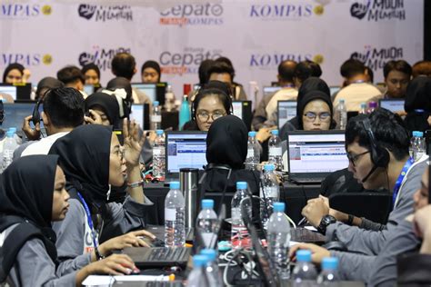 Quick Count Litbang Kompas PDI P Golkar Dan Gerindra Unggul