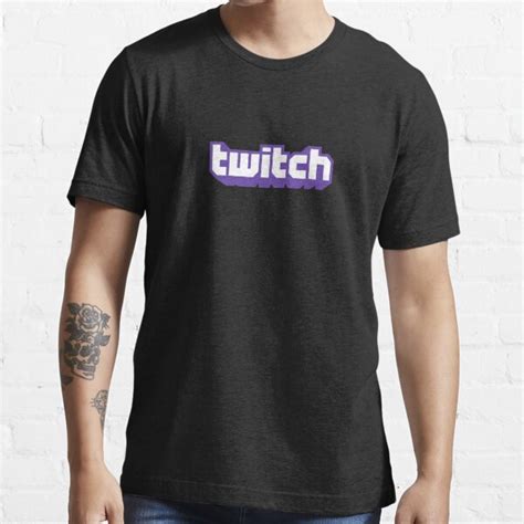 Twitch Logo T Shirt For Sale By Nofydily45 Redbubble Twitch Logo